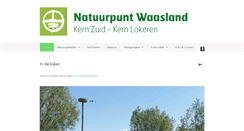 Desktop Screenshot of natuurpunt-zuid-waasland.be